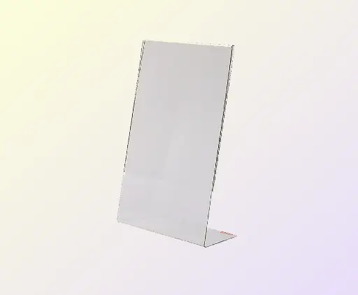 Support en Plexi A4-Porte-affiche transparent